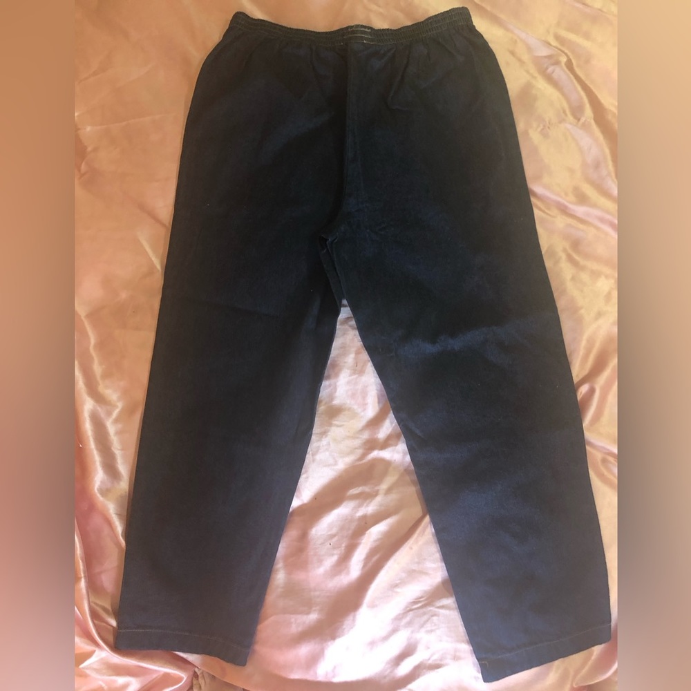 HABAND ELASTIC WAIST JEANS